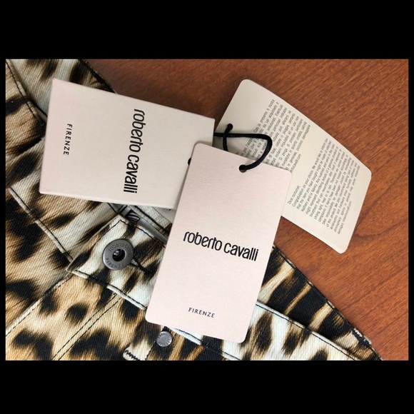 Roberto Cavalli Natural Leopard-print Skinny Jeans - Picture 8 of 13